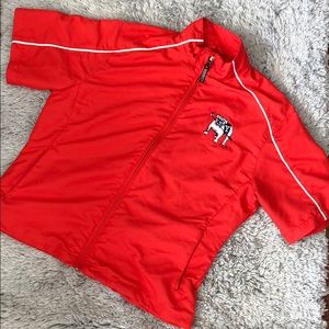 Yale Golf short sleeve windbreaker